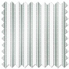 Lace Stripes, Sage - Roman Blind